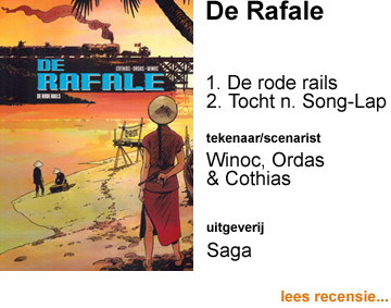 Recensie De Rafale 1. De rode rails & 2. De tocht naar Song-Lap door Winoc, Patrick Cothias & Patrice Ordas