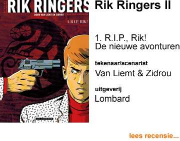 Recensie De nieuwe avonturen van Rik Ringers 1 R.I.P., Rik! door Simon van Liemt & Zidrou