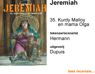  Recensie Jeremiah 35 Kurdy Malloy en mama Olga door Hermann