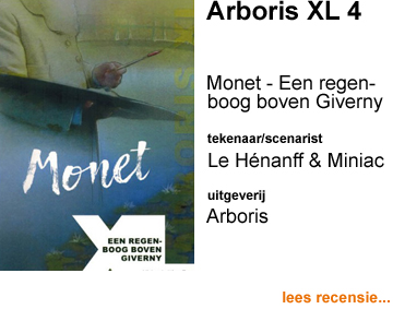 Recensie Monet Een regenboog boven Giverny door Fabrice le Henanff & Jean-Francois Miniac (Arboris XL 4)