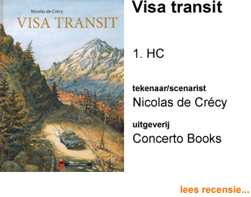 Recensie Visa transit HC 1 door Nicolas de Crecy