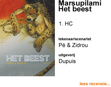 Recensie Marsupilami HC Het beest 1 door Frank Pe & Zidrou (naar Andre Franquin)