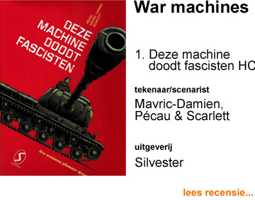 Recensie War machines 1 HC Deze machine doodt fascisten door Mavric-Damien & Pecau