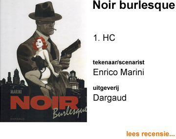 Recensie Noir burlesque 1 HC door Enrico Marini